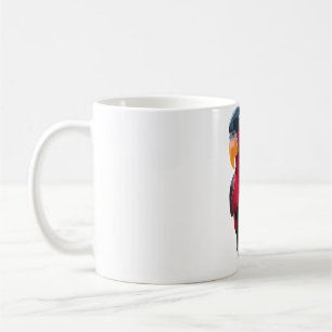 Mug B est pour Black Capped Lory