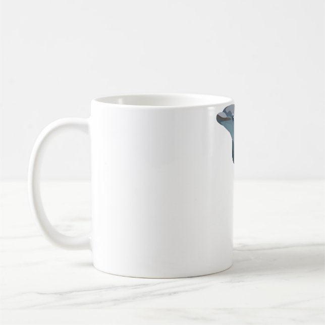 Mug B est pour Dauphin de Bottlenose (Gauche)