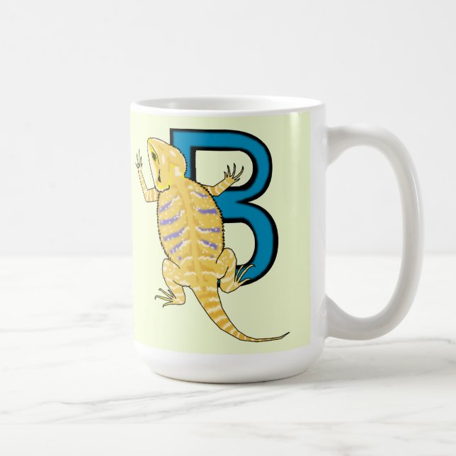 Mug B est pour le dragon barbu (Droite)