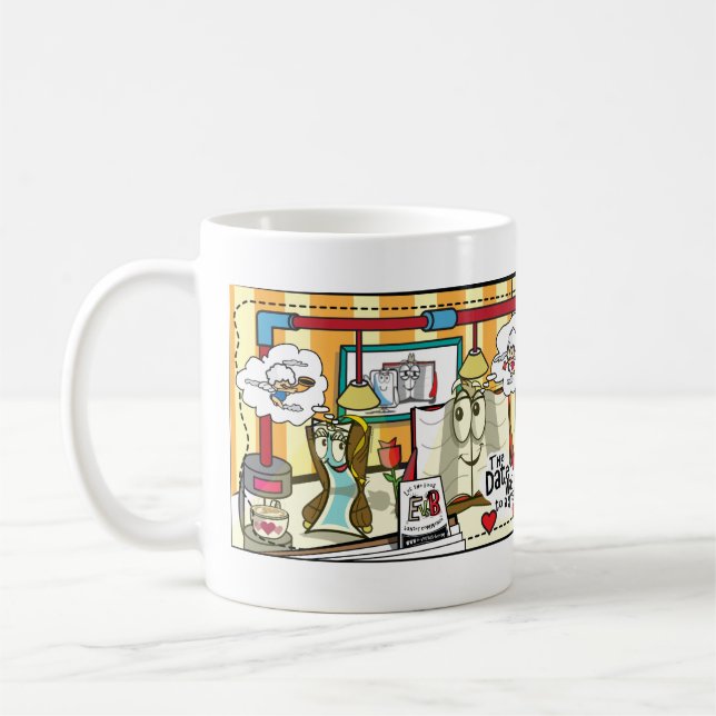 Mug B et BookMarkSally "la date étaient éteints… " (Gauche)