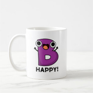 Mug B Joyeux jeu amusant Alphabet Pun