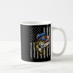 Mug B Poisson 4 Juillet Américain Drapeau Us Patriotiq
