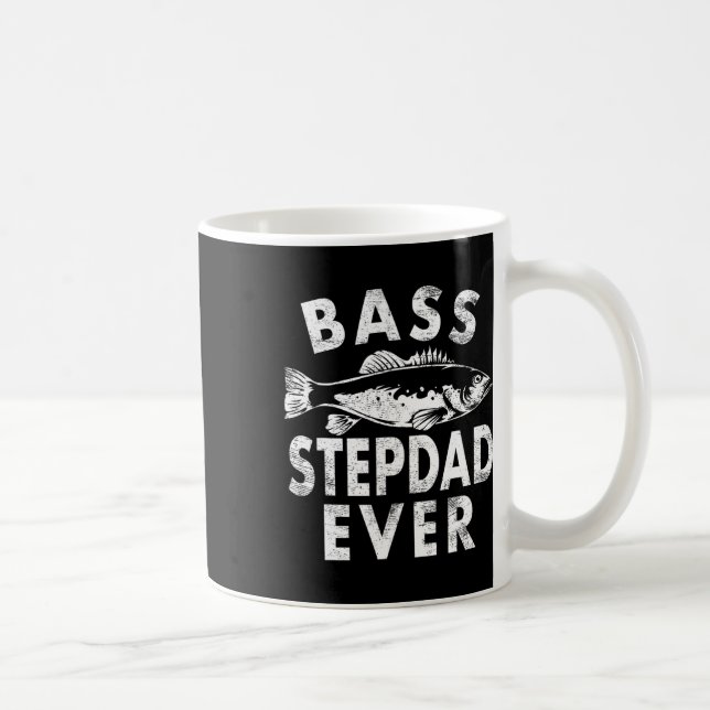 Mug B Stepdad Jamais Pêche Cadeaux Step-dad Fête des p (Droite)