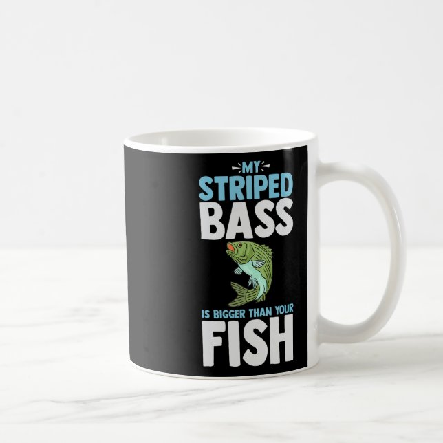 Mug B strié Pêche Drôle Poisson Rockfish Atlantique  (Droite)