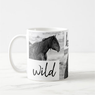 Mug B&W Wild Horse Lover
