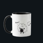 Mug Baa !<br><div class="desc">98...  99...  100...   Après comptage,  c'est presque le matin. Les moutons endormis retournent dans leur pays de rêve... </div>