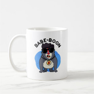 Mug Babe-boon Funny Animal Singe Baboon Pun