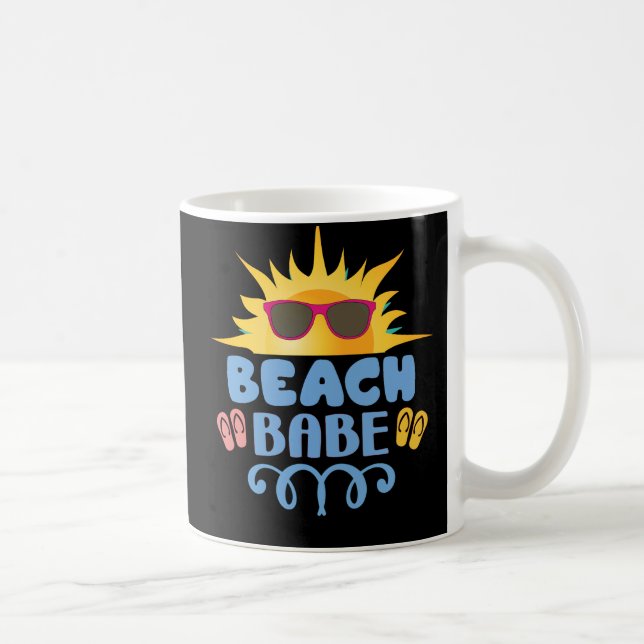 Mug Babe de plage d'été  (Droite)