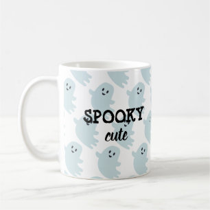 Mug Baby Blue Ghost Halloween Éffrayant mignonne