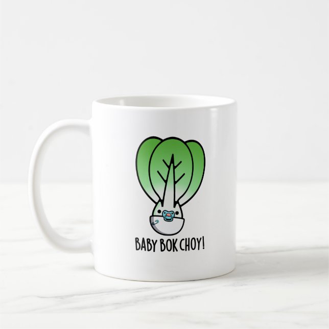 Mug Baby Bok Choy Funny Veggie Pun (Gauche)