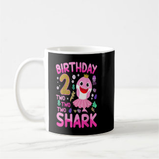 Mug Baby Cute Shark 2e anniversaire garçon fille 2 an