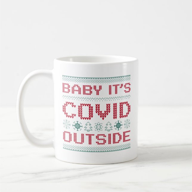 Mug Baby It's Covid Dehors (Gauche)