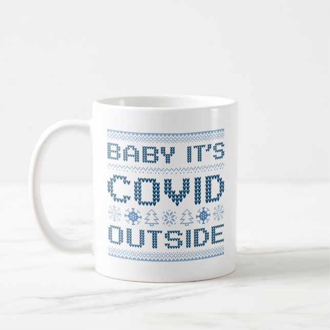 Mug Baby It's Covid Dehors (Gauche)