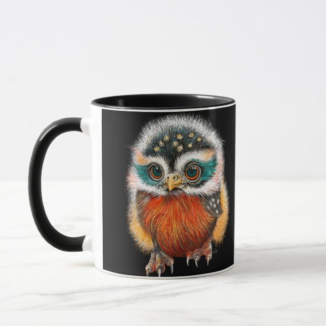 Mug Baby Owl Art (Gauche)