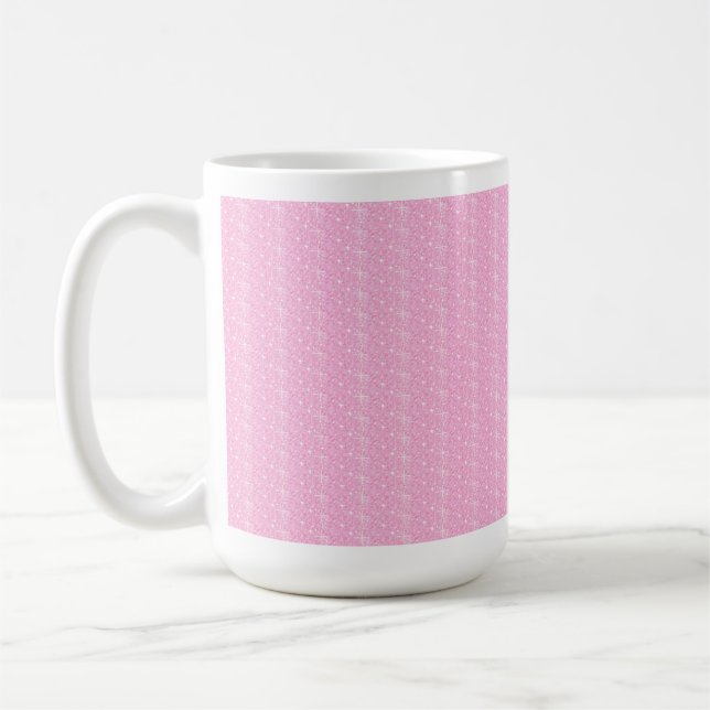 Mug Baby Parties scintillant rose (Gauche)