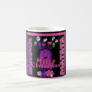 Mug Baby pink Beautiful Merry Christmas Hakuna Matata