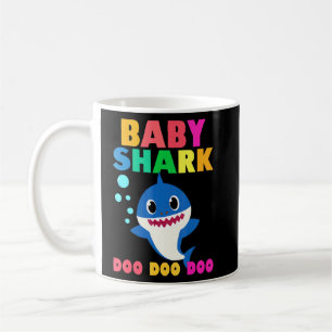 Mug Baby Shark Doo Doo Baby Maman Papa Enfants