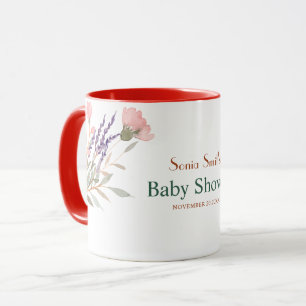 Mug Baby shower Floral Jungle