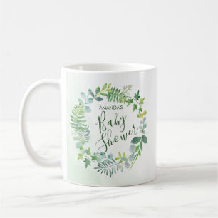 Mug Baby shower verdure couronne