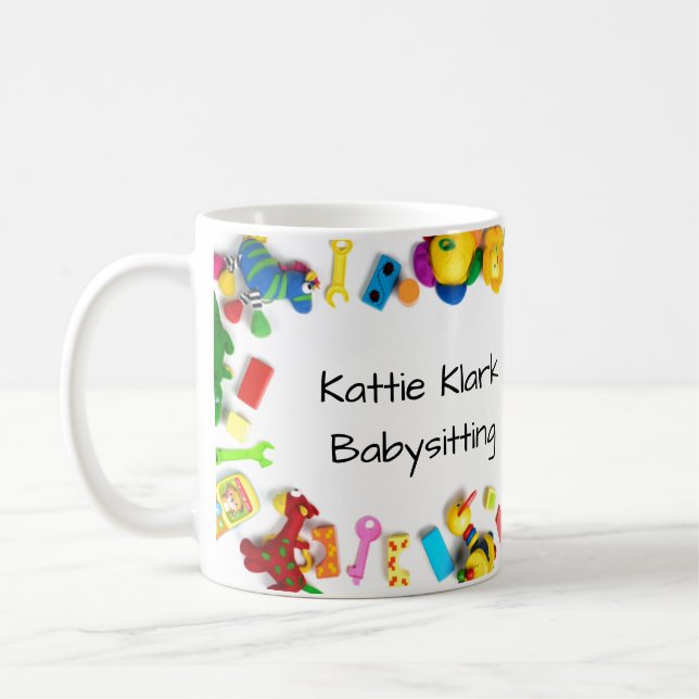 Mug Baby-sitting simple (Gauche)