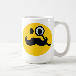 Mug Backgrnd personnalisable de monocle et de