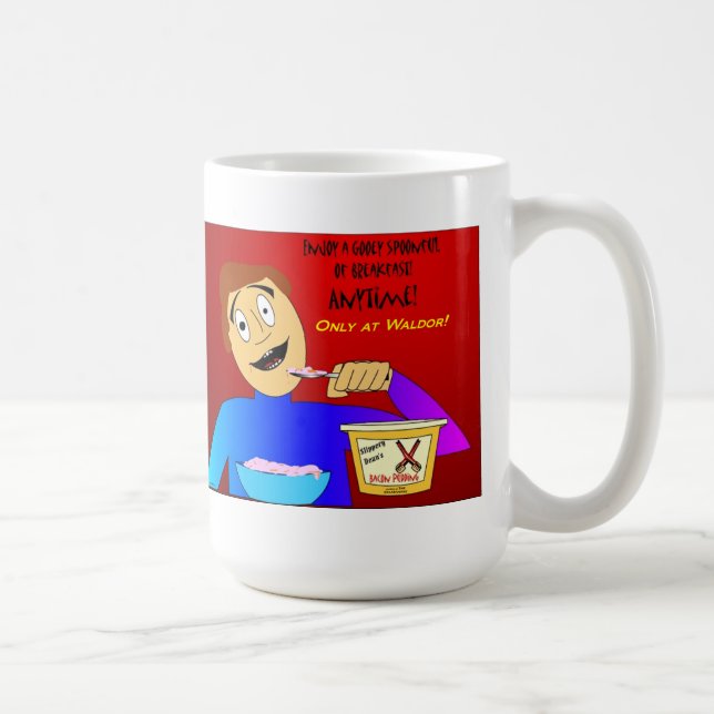 Mug Bacon Pudding Sippin Cup de doyen glissant (Droite)