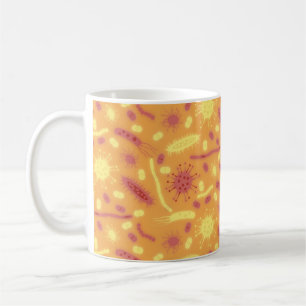 Mug Bactérie lumineuse Microorganisme orange