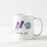 Mug Bactéries de Poo<br><div class="desc">Escherichia coli sont l'une des espèces les plus communes vivant dans des nos intestins,  expliquant pourquoi les microbes dans cette conception se présentent comme bactéries de poo…</div>