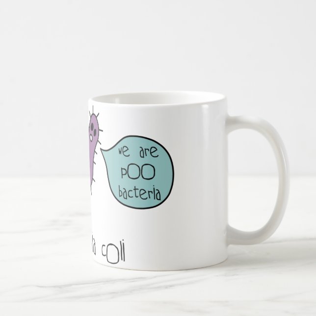 Mug Bactéries de Poo (Droite)