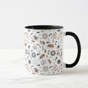 Mug Bactéries et motif de virus