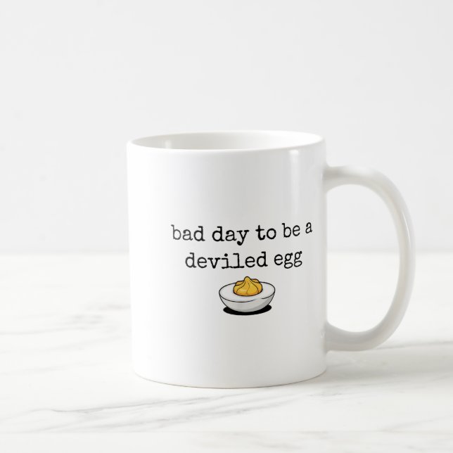 Mug Bad Day To Be A Deviled Egg Funny Thanksgiving Dev (Droite)