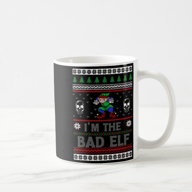 Mug Bad Elf Ugly Christmas For Elves Lover  (Droite)