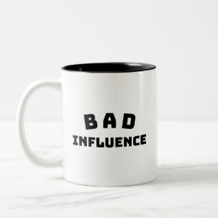 Mug BAD Influence Classic – Typographie noire gras