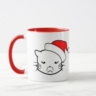 Mug Bad Mood Chat Édition de Noël