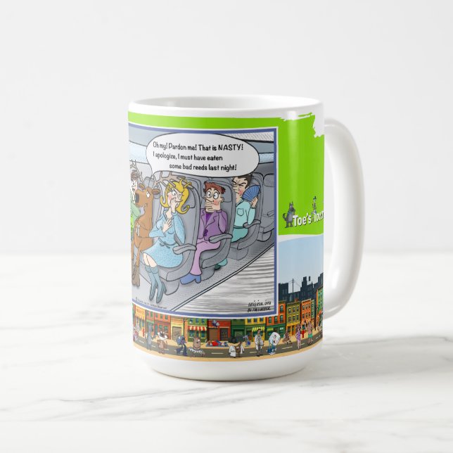 Mug Bad Reeds | Absurd Situational Humor Classic (Devant droit)