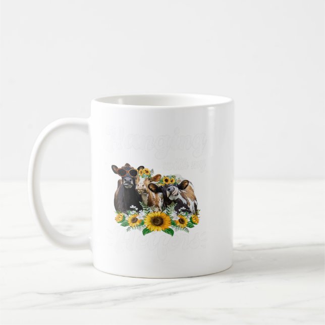 Mug Badana Vaches Filles Du Sud Drôle Accroché Avec Mo (Gauche)