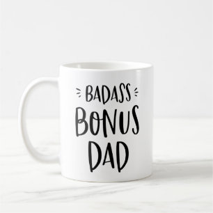 Mug Badass Bonus Papa Stepdad Fête des pères Stepfathe