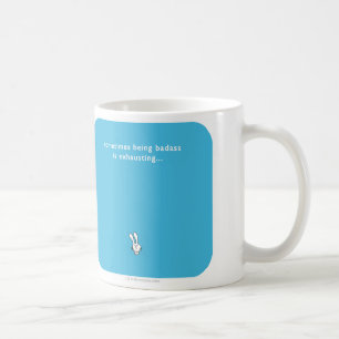 Mug Badass MJ1561 épuisant parfois le lapin