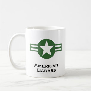 Mug Badass vert américain