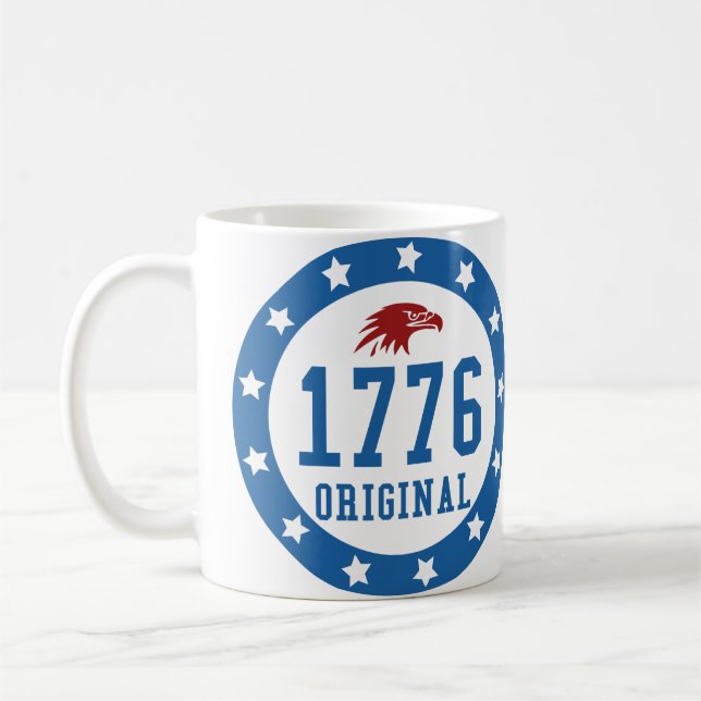 Mug Badge 4 juillet 1776 Original (Gauche)