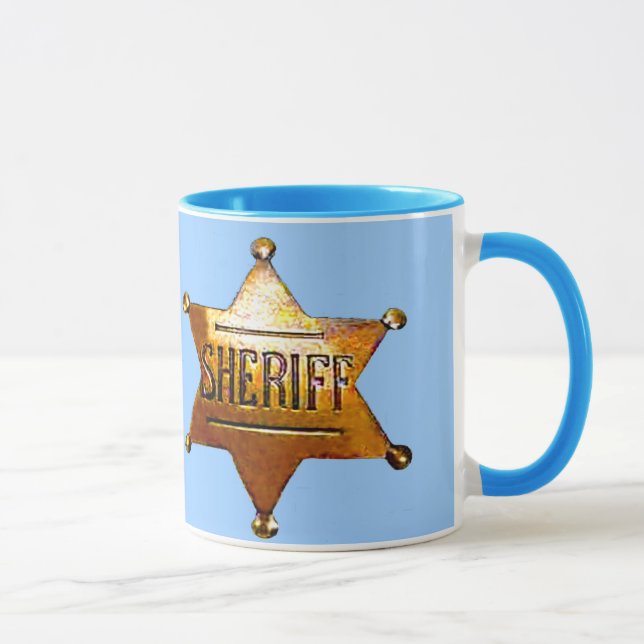 Mug Badge d'Antique Sheriff (Droite)