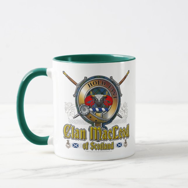 Mug Badge de clan MacLeod (Gauche)