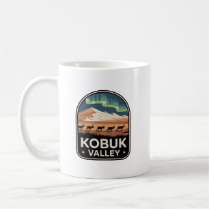 Mug Badge de l'aurore du parc national de la vallée de