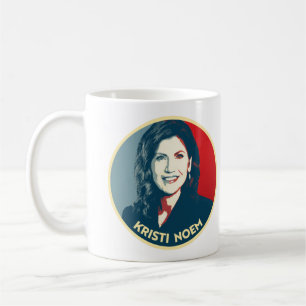 Mug Badge de propagande KRISTI NOEM