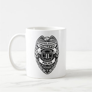 Mug Badge de vétéran de la police militaire américaine