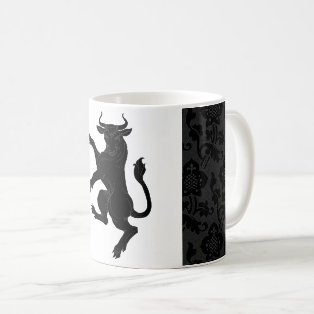 Mug Badge du canton de Cluain Populace (Devant droit)