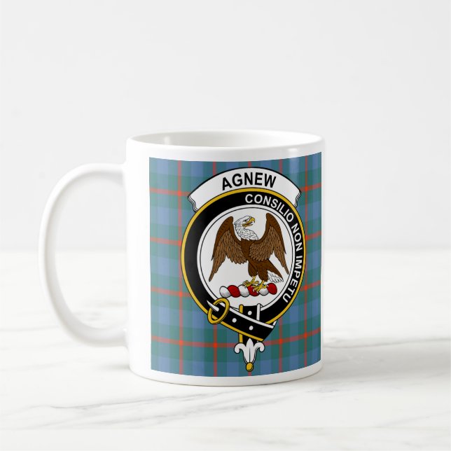 Mug Badge du clan ancien Agnew (Gauche)