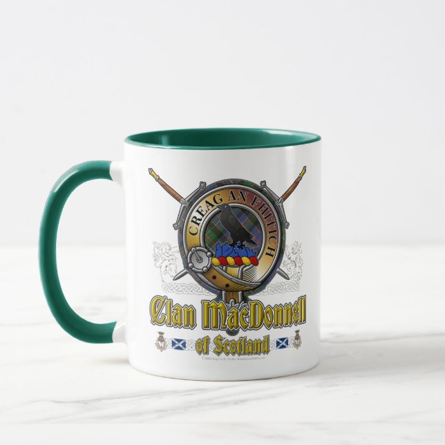 Mug Badge du clan MacDonnell (Gauche)