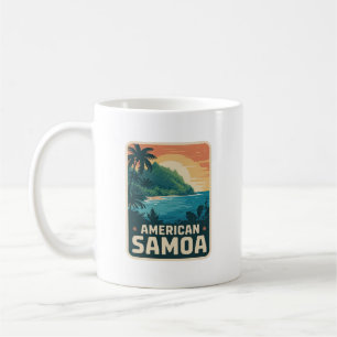 Mug Badge du Parc national des Samoa américaines