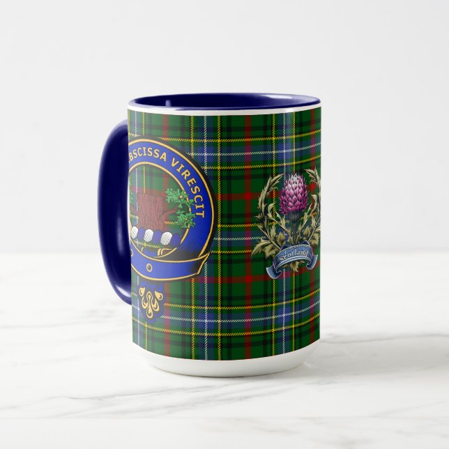 Mug Badge et tatan du clan Bisset (Devant gauche)